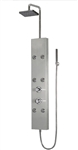 Zen Brand New Stainless Steel Finish Modern Style Shower Panel