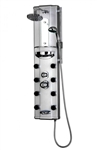 Zen Brand New Modern Style Shower Panel w/ Rainfall Shower & Body Massage Jets