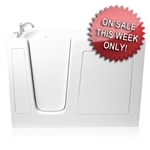 48" Whisper High Quality Soaker Walk In Tub