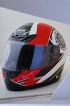 Red Motorcycle Helmet (DOT Approved) Kids or Adult