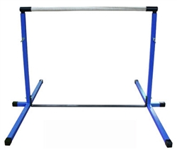 High Quality Blue 3'-5' Adjustable Gymnastics Bar