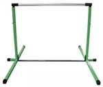 High Quality Green 3'-5' Adjustable Gymnastics Bar