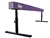 High Quality Purple 8' Gymnastics Balance Adjustable 14"-24" High Beam