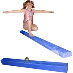 High Quality Blue 12' Gymnastics Folding Beam