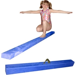High Quality Blue 8' Gymnastics Folding Beam