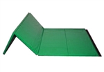 High Quality Green 4' x 8' x 1-3/8" Folding Panel Gymnastics Mat