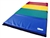High Quality Rainbow 4' x 8' x 1-3/8" Folding Panel Gymnastics Mat