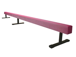 High Quality Pink 12' Gymnastics Balance 12" High Beam