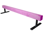 High Quality Pink 8' Gymnastics Balance 12" High Beam