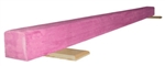 High Quality Solid Pink 10' Gymnastics Balance Low Beam
