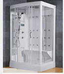 Zen Brand New Walk In Steam Shower 52" x 40" x 86"