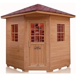 4-5 Person Large Outdoor FIR Far Infrared Sauna - HOT NEW MODEL!