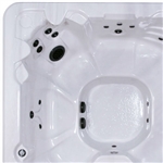 8 Person Hot Tub Spa w/ 38 Stainless Jets Colored LED Lights  - GSI-8