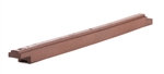 6" High x 6' Length X 4"  Width 45 lbs. Heavy Duty Flexible Rubber Border - 1 curb = 5.66 Linear Feet