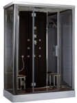 Zen Brand New Computerized Modern Walk In Steam Shower
