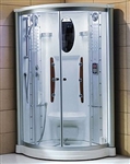 Mesa WS-801A 42"x42"x85" Walk In Steam Shower Unit
