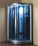 Mesa WS-801L 42"x42"x85" Walk In Steam Shower Unit
