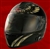 Adult Aviator Black Full Face Motorcycle Helmet with Bluetooth (DOT Approved)