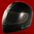 Adult Glossy Black Full Face Motorcycle Helmet with Bluetooth (DOT Approved)