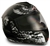 Adult Crusader Black Flip Up Motorcycle Helmet (DOT Approved)