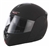 Adult Flat Black Flip Up Motorcycle Helmet (DOT Approved)