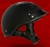 Adult Fire Flat Black Half Helmet Cruising Helmet (DOT Approved)