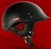 Adult Glossy Black Half Helmet Cruising Helmet (DOT Approved)