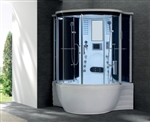 Zen Brand New Jetted Hot Tub Computerized Massage Shower Spa w/ TV + Mp3 + Radio