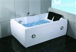 Whisper Brand New Two Person Computerized Whirlpool Bath Hot Tub Spa w/ Hydro Therapy Jets