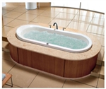 Whisper Brand New Royal A1606 Drop-In Bathtub With Massaging Jets