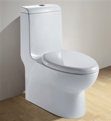 Royal 1038 Dual Flush Contemporary European Toilet