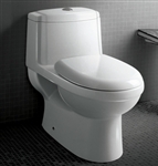 The Anna - Ariel Platinum TB222M Contemporary European Toilet with Dual Flush