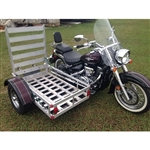 Motorcycle Sidecar Handicap Side Trailer Fits, Harley Kawasaki Honda Yamaha - Fits All Models
