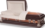 Solid Bronze & Copper Casket