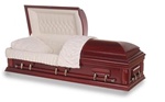 Solid Wood Casket - Cherry Wood