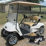 Custom Ez Go 36V Electric Utility Golf Cart With Brute Plastic Dump Bed