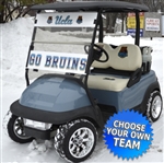 48V Custom NCAA Texas Longhorns Club Car Precedent Electric Golf Cart - Choose Your Team