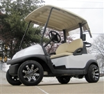 48V White Baller Edition Club Car Precedent Golf Cart
