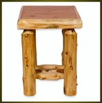 Brand New Rustic Furniture Open Nightstand - Traditional