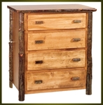 Brand New Rustic Furniture 4 Drawer Stack Dresser