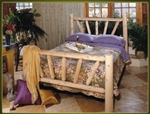 Brand New GoodTimber Rustic Furniture Sunburst Frame Bed