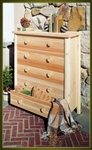 Brand New Rustic Furniture 5 Drawer Dresser