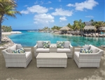Fairview 6 Piece Outdoor Wicker Patio Furniture Set - 2017 Model