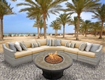 Fairview 6 Piece Outdoor Wicker Patio Furniture Set - 2017 Model