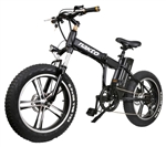 20" Electric Folding Mini Bicycle 350 Watt 48 Volt Lithium Powered Mini Bike Cruiser