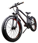 26" Electric Bicycle 500 Watt Fat Tire Lithium Powered Bike - Super Cruiser