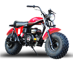 Trailmaster Mini Bike 200cc MB200 Storm Cloud Mini Bike