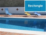 Complete 12'x24' Rectangle In Ground Swimming Pool Kit with Steel Supports
