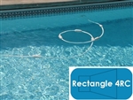 Complete 14'x28' Rectangle 4RC In Ground Swimming Pool Kit with Steel Supports