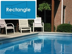 Complete 14'x28' Rectangle In Ground Swimming Pool Kit with Wood Supports